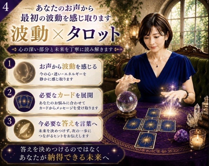 今の仕事辞める？続ける？転職の未来を占います 迷いをほどき、あなたらしく輝ける未来への道を照らします イメージ4
