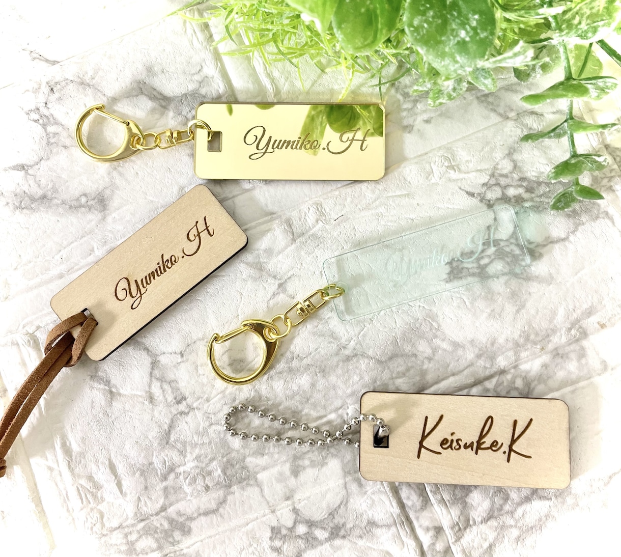 企業、ブランドのノベルティグッズ制作承りますます レーザー加工に適した素材を提案いたします イメージ1