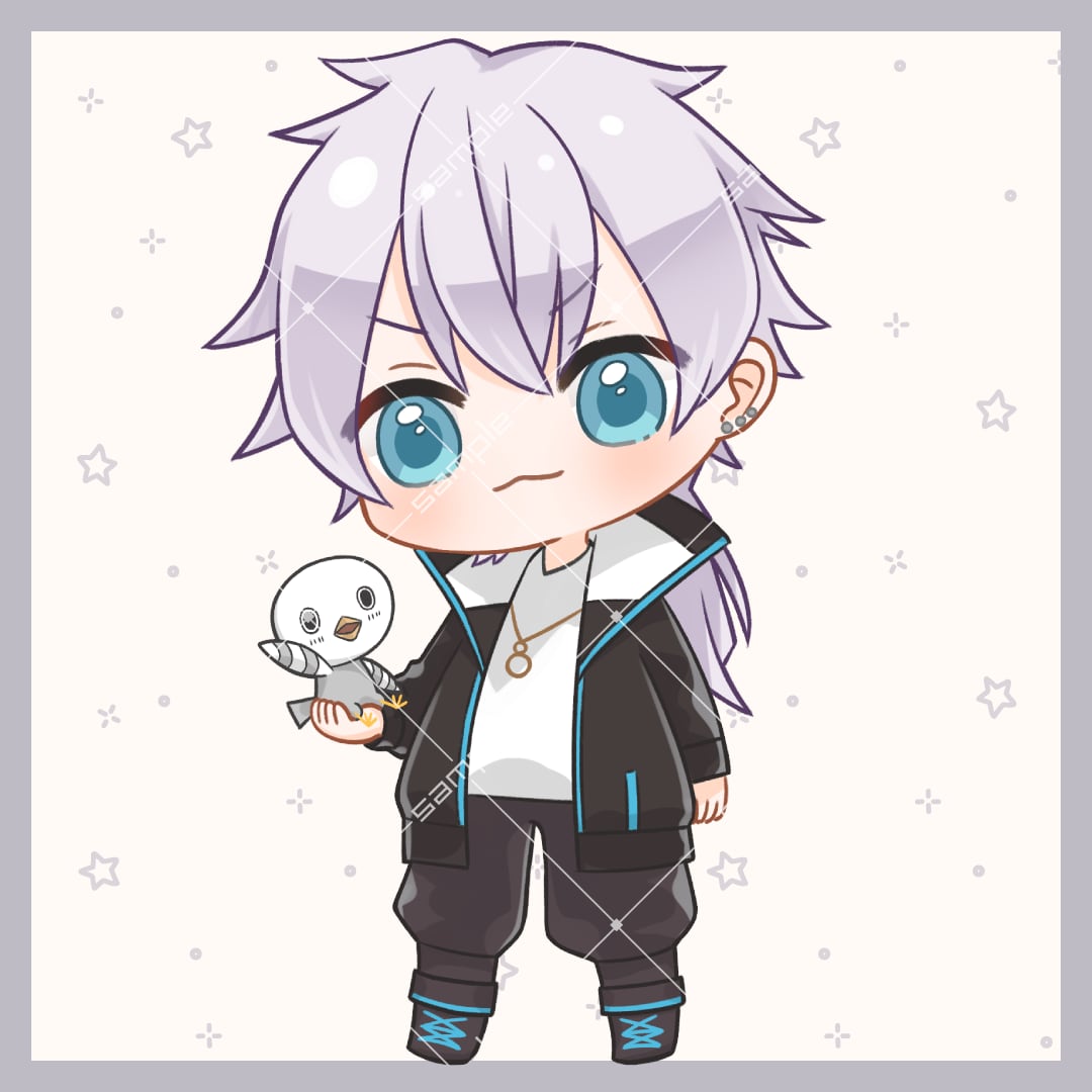 SNS・グッズ用SDイラスト描きます 自身のグッズや、動画用のイラストとしてどうぞ！ イメージ3