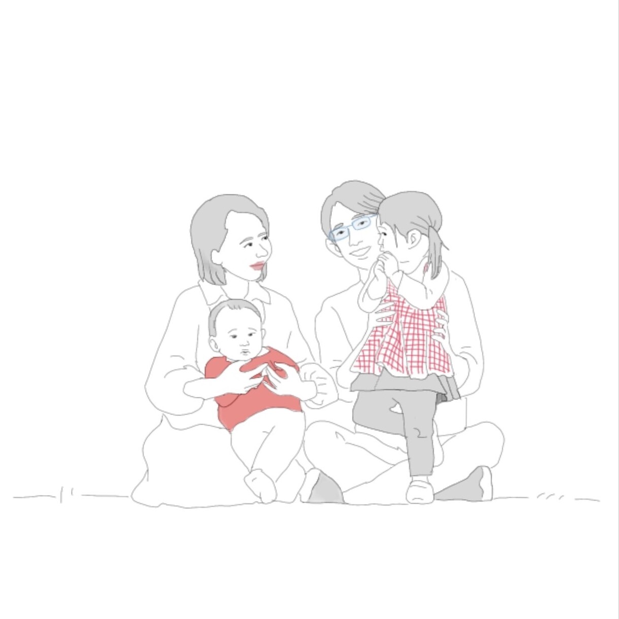 おしゃれなアイコン似顔絵描きます 雑誌の挿絵のようなオシャレなイラスト イメージ1
