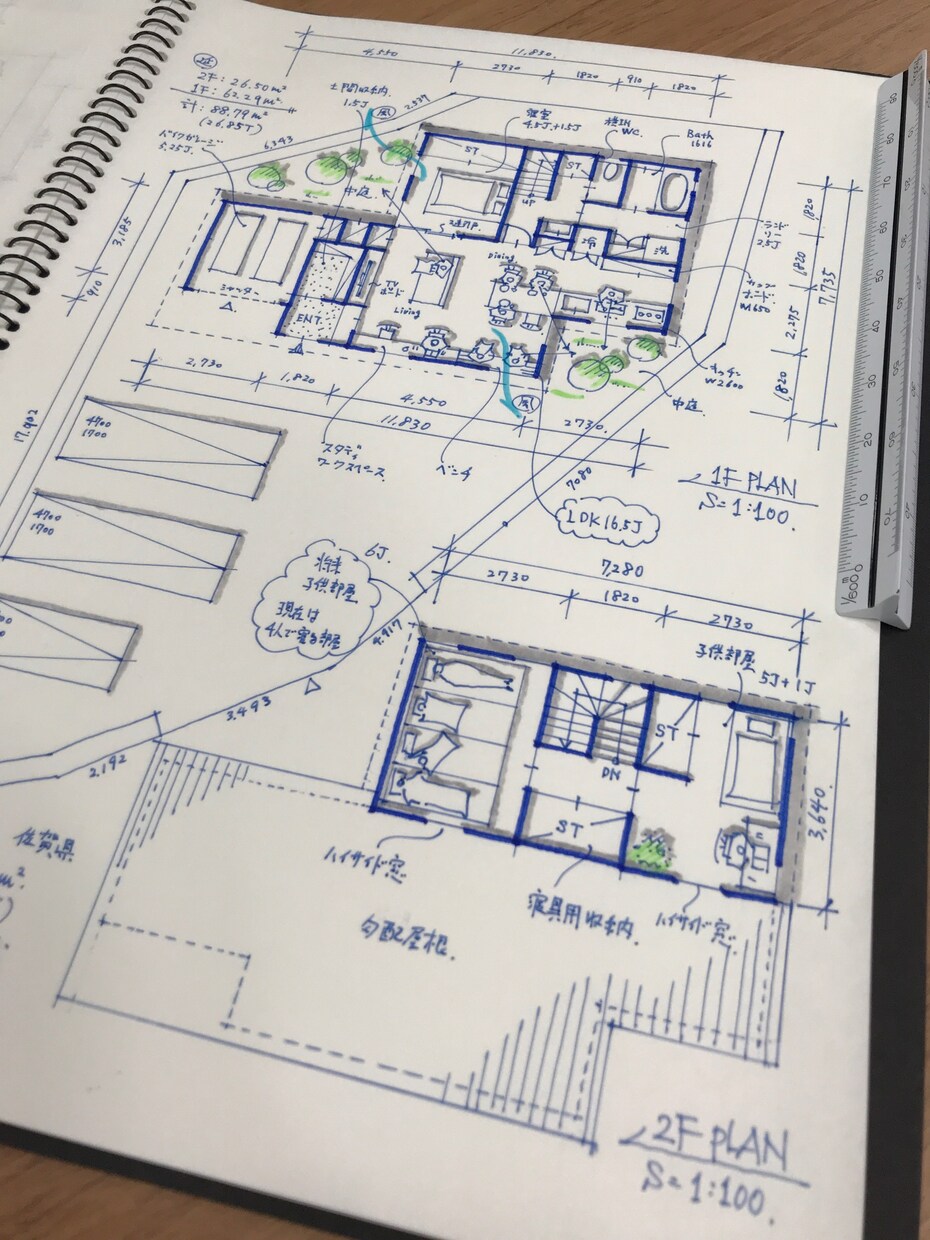 一級建築士が住宅間取りを納得いくまで提案作成します ラフ提案無制限！！早い返信&スピード提案を売りにしてます！ イメージ9