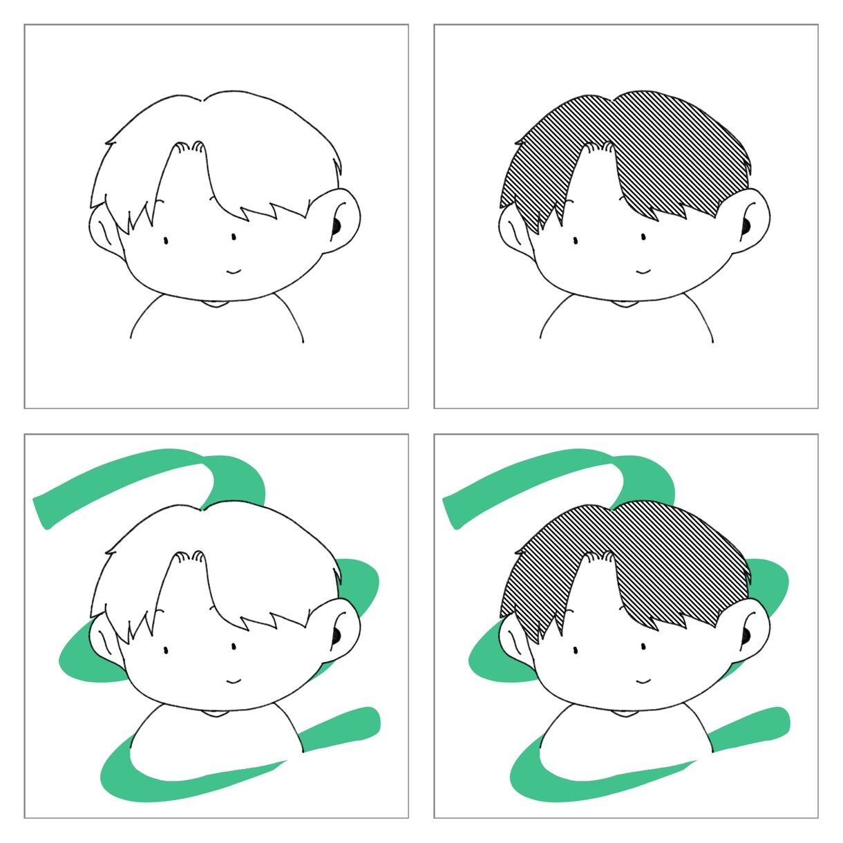 ふんわりころんと可愛いイラストをお描きします まるっとかわいい、あなただけの1枚を。 イメージ7