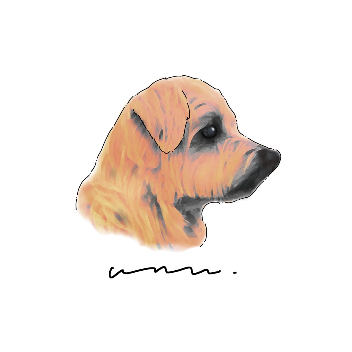 ほんわか優しいリアルな動物イラスト描きます うちの子記念日やギフトに最適なペットの似顔絵！ イメージ7