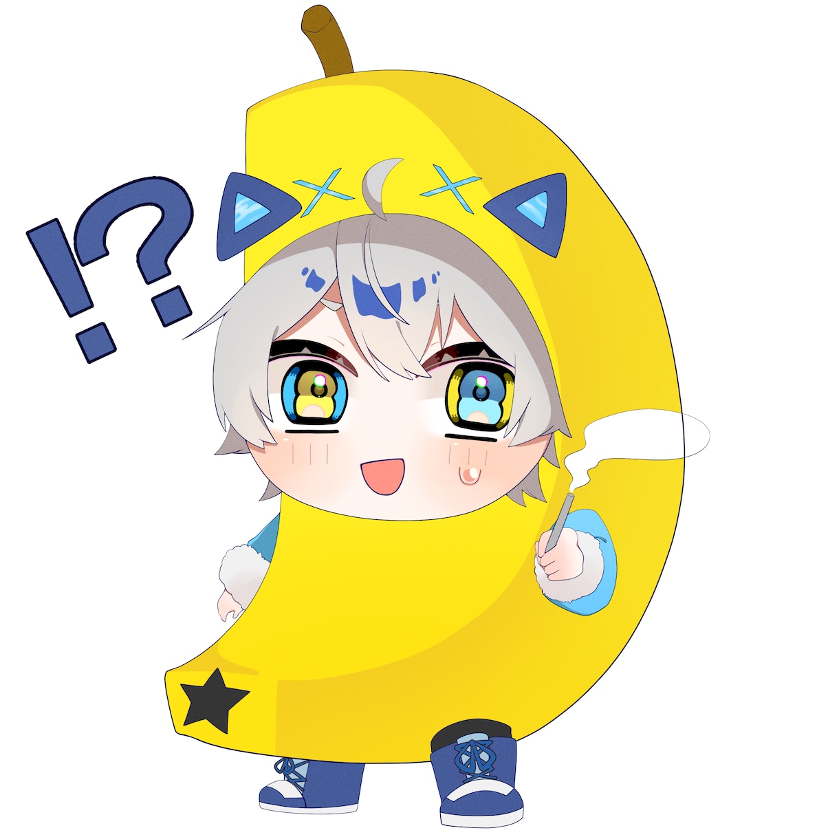 ミニキャラ(ちびキャラ)イラスト描きます シンプル塗りのキラキラとした瞳で描きます！ イメージ10
