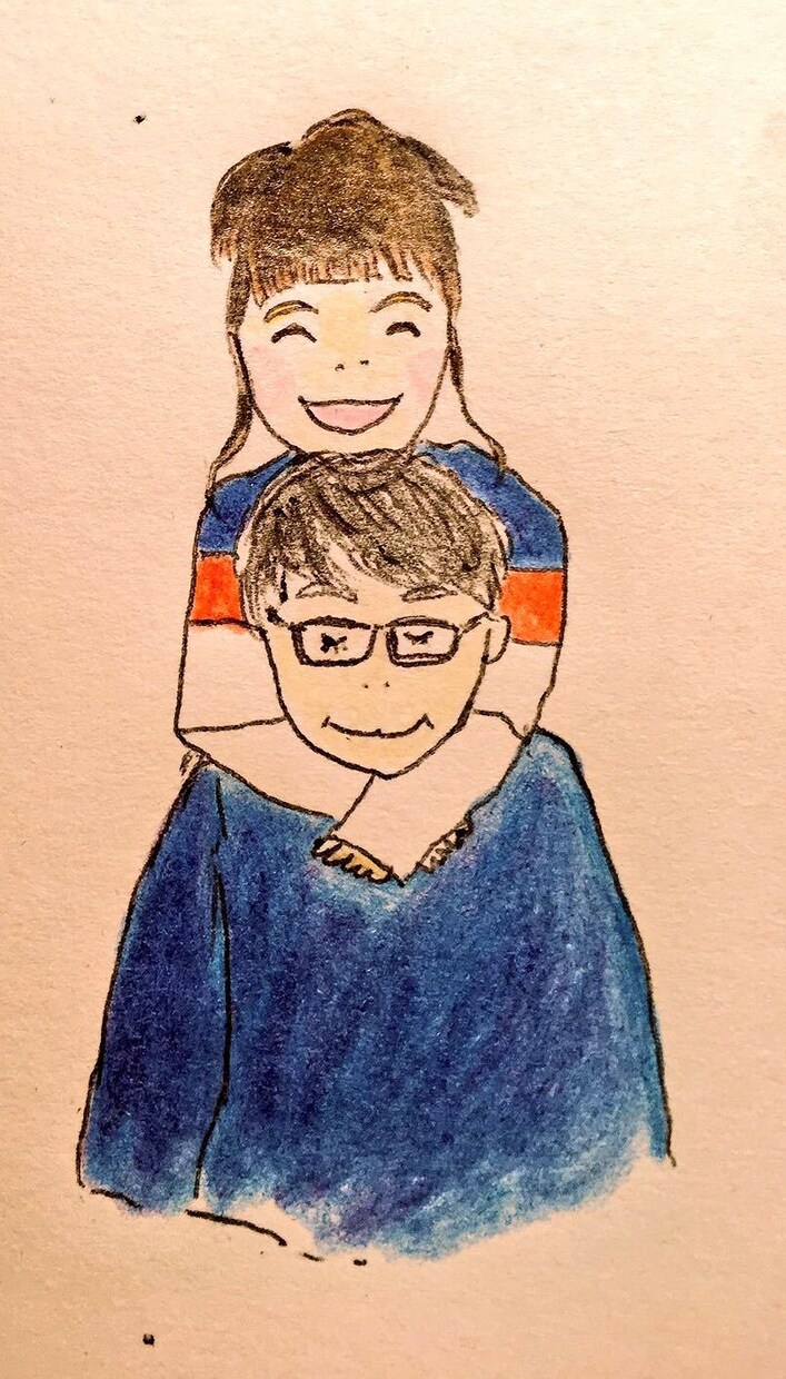 カップルのほっこりするイラスト描きます 大切な恋人とのワンシーンをあったかいイラストにしたいあなたへ イメージ1