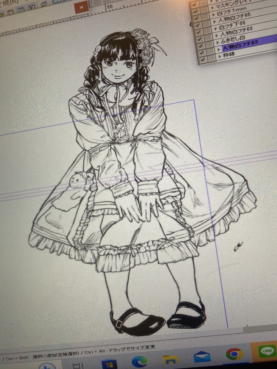 写真を漫画イラストにします 一枚の写真をいい塩梅のイラストに！ イメージ1