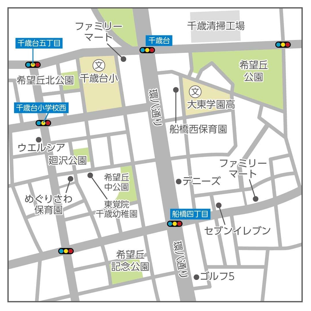 チラシや名刺等へ掲載する地図を幅広く制作します 店舗地図・現地案内図等必要な方にオススメ イメージ4