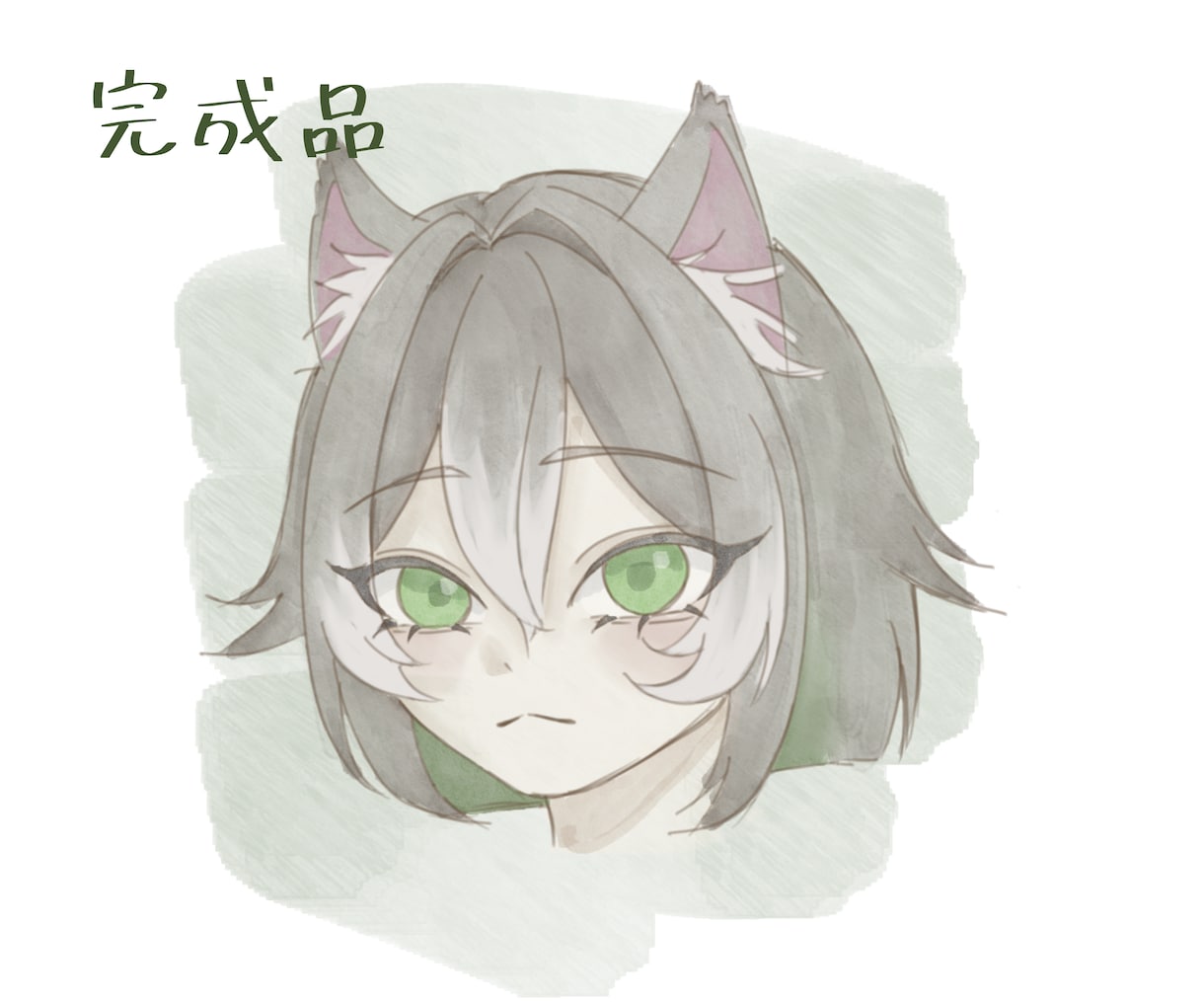 水彩風SNSアイコン描きます 最短即日納品！ふんわり優しい雰囲気が好きな人におすすめ！ イメージ8
