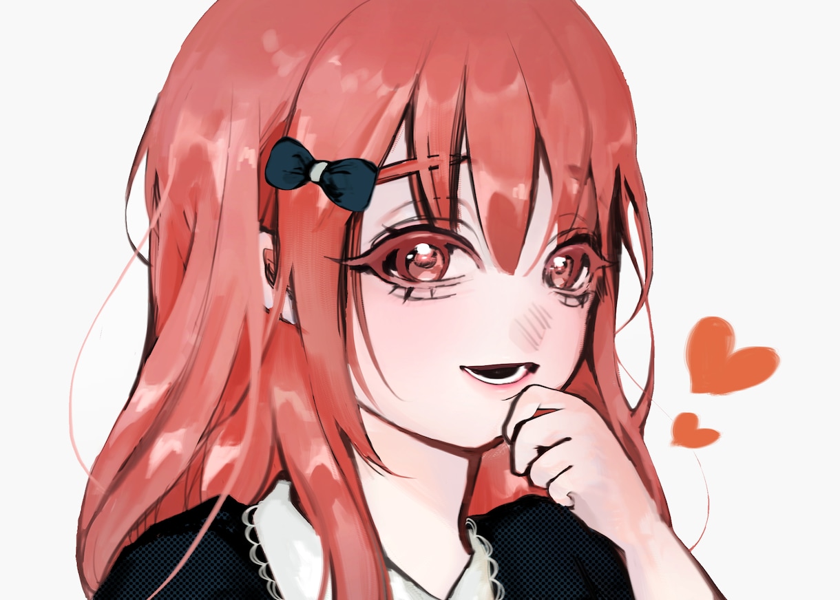 地雷系・量産系女子のSNSアイコン描きます アンニュイで視線が離せない、魅力的なイラストを安価でお届け！ イメージ2