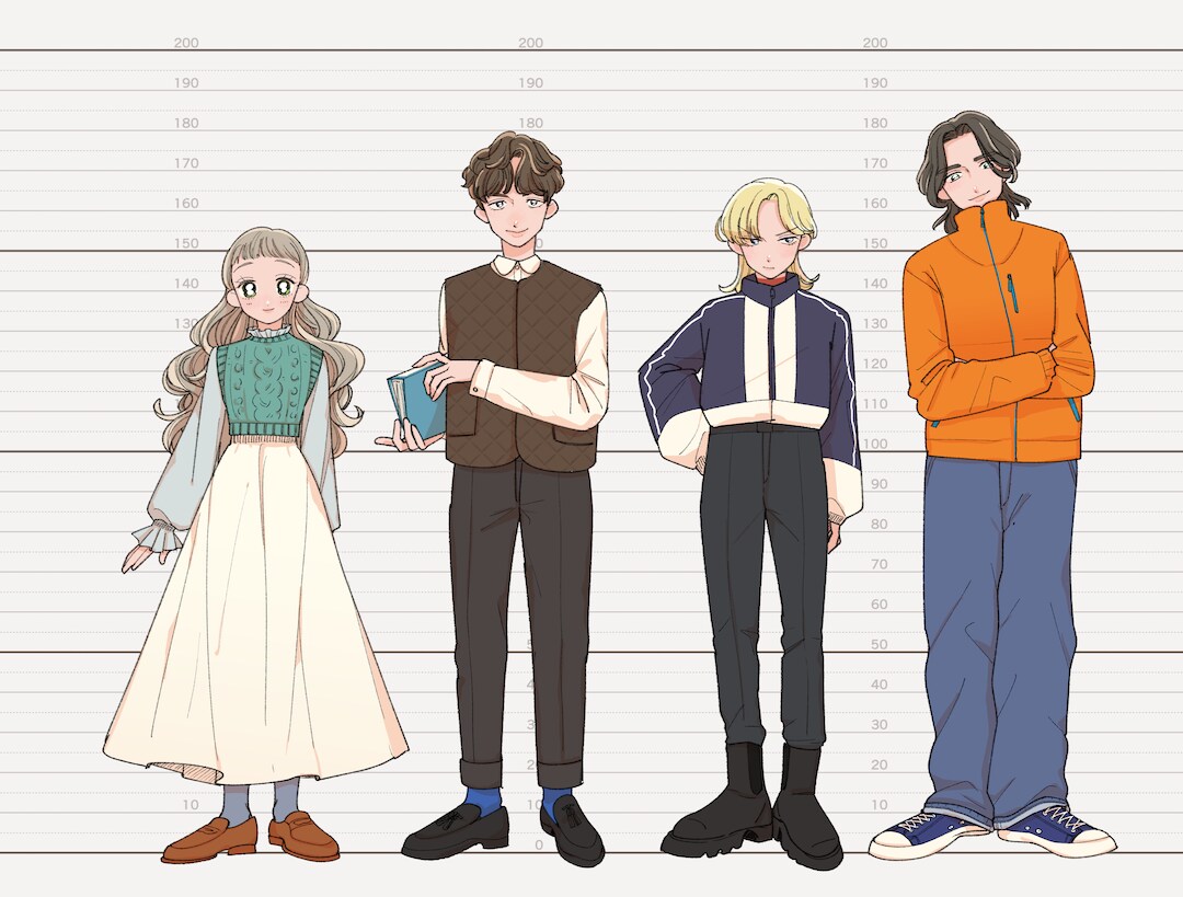 LP漫画・広告漫画のキャラデザします トレンドをおさえ、ターゲットに響くキャラをご提案 イメージ10