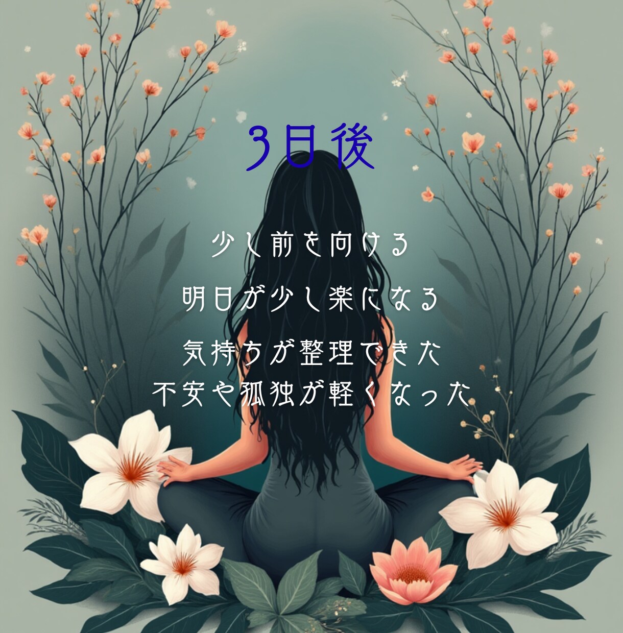 3日間、あなたの側で寄り添います 3日間の悩み相談、寄り添いサポート。 イメージ5
