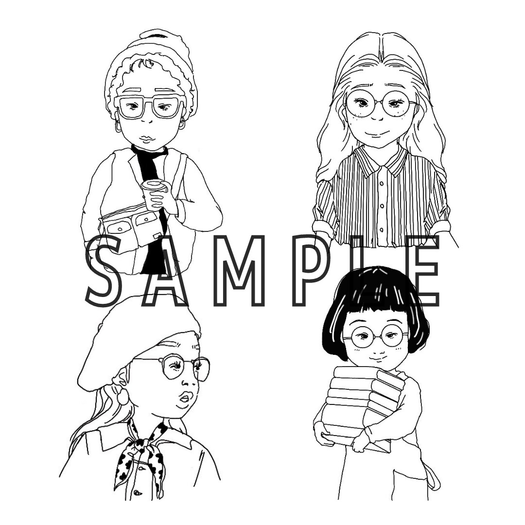 一目で目を引く個性的なアイコン描きます あしらい無料◎SNSや商用にも◎ イメージ4