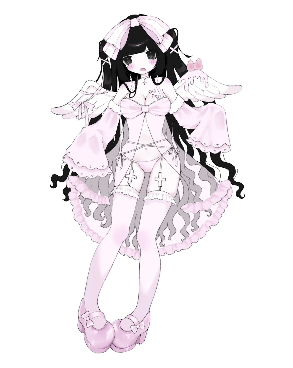 全身イラストを制作します ♡唯一無二の甘くて苦い世界観♡ イメージ5