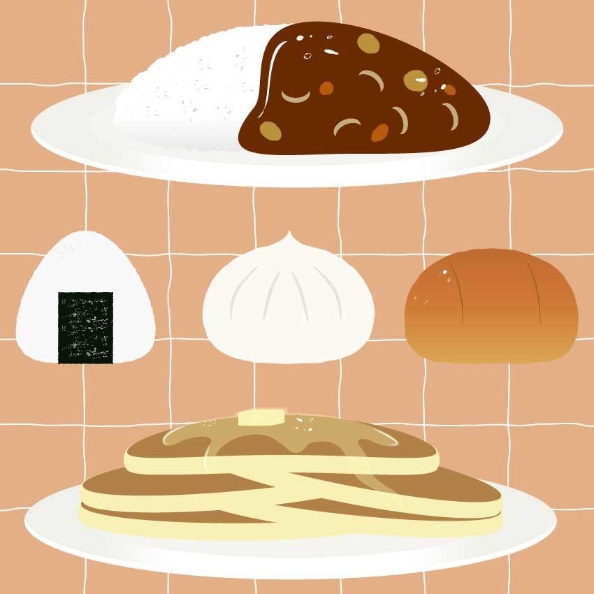ちょびっとリアルな食べ物描きます リアルすぎずポップすぎないご飯のイラストどうですか？ イメージ2
