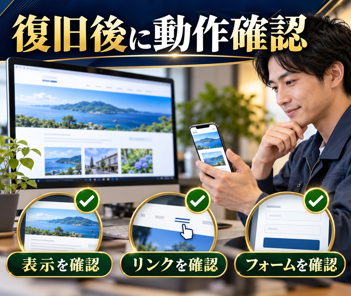 WordPressのエラー・不具合を復旧します 真っ白・500エラー・ログイン不可を原因から復旧 イメージ7