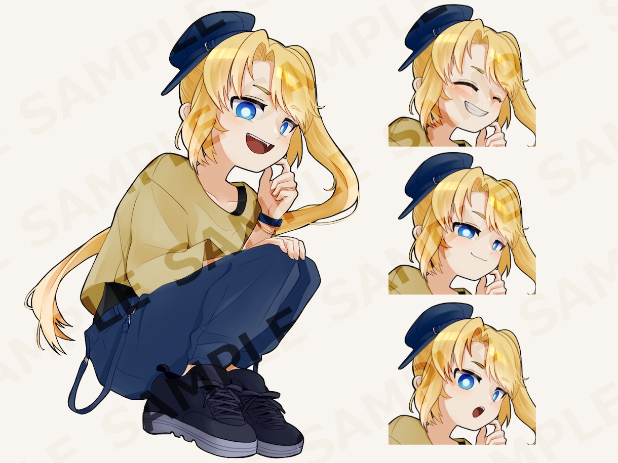 TRPG等に使えるキャラクター立ち絵を描きます キャラデザから一緒に考えていきます イメージ2