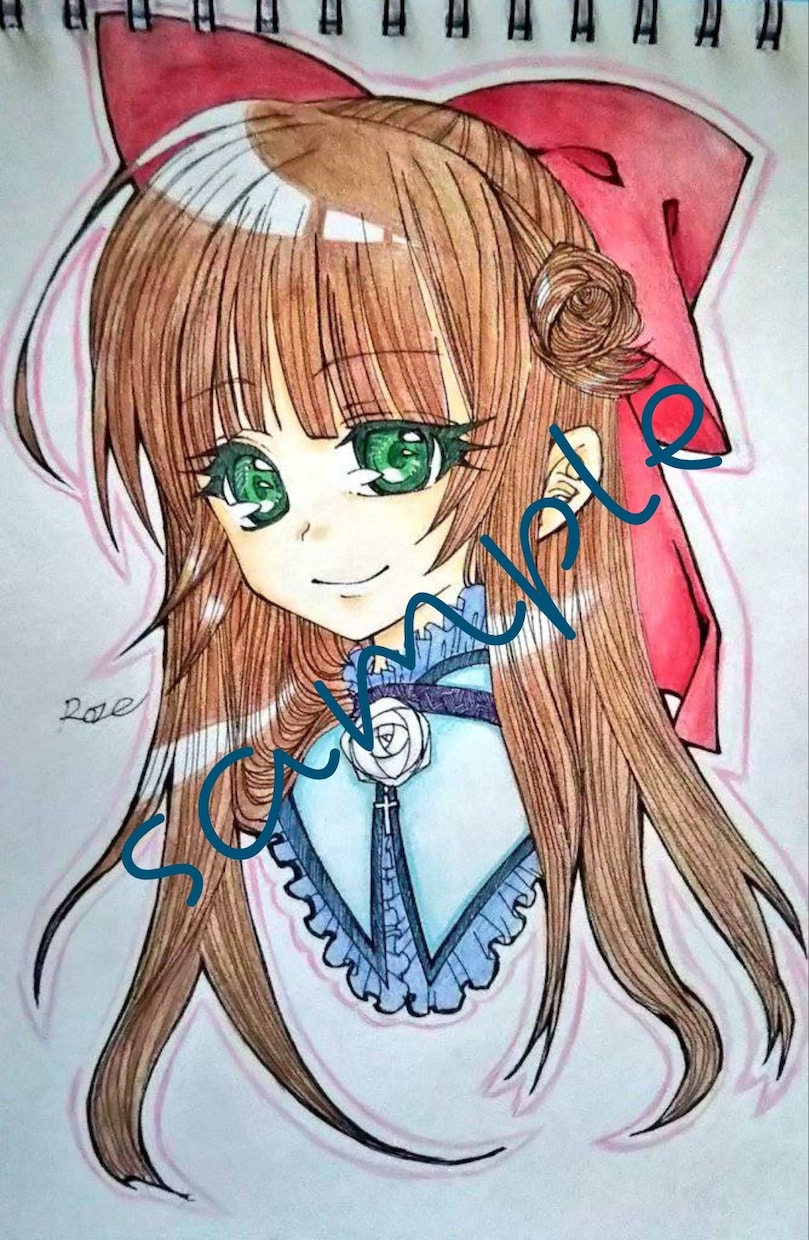 アナログイラストかきます アナログならではのイラストでデフォルメ等のアイコン描きます イメージ2