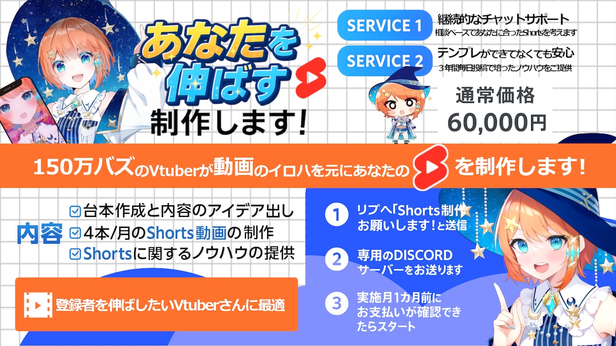 あなたのすきを叶えます 相談ベースであなたに合ったshortsをお届けします イメージ1