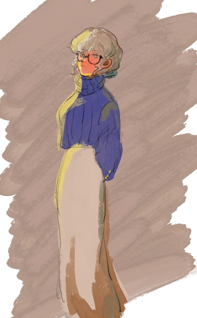 光と色の表現を大切にしたアートイラストを描きます 世界観やファッション、アートデザインが好きな方へ イメージ2