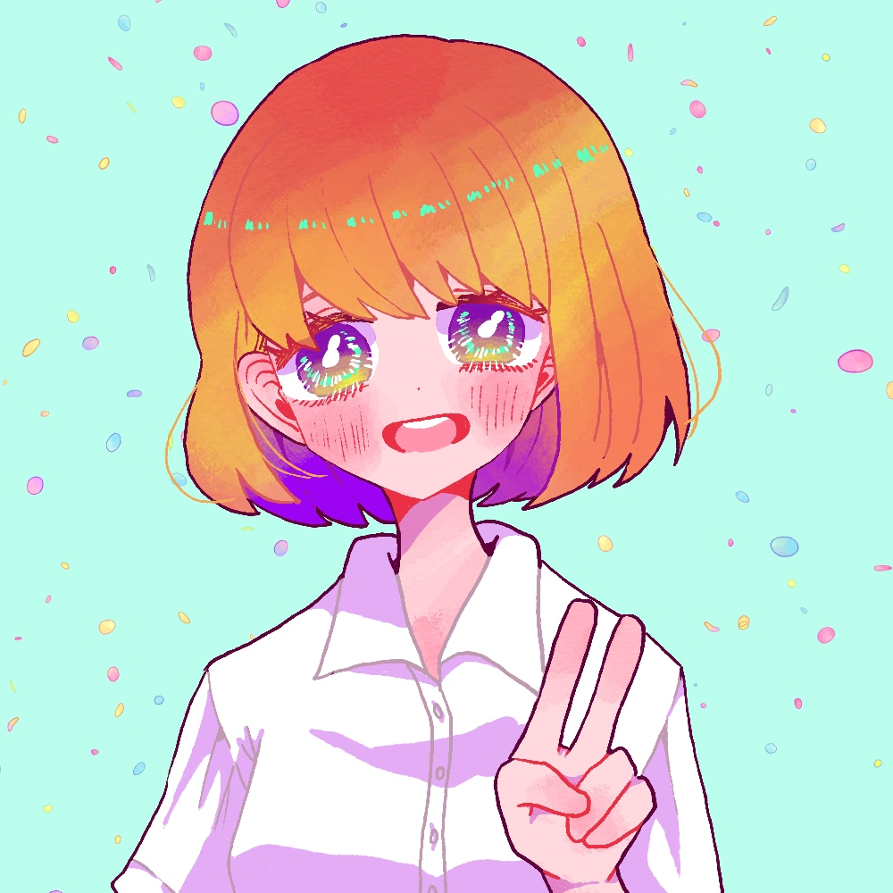 本日限定半額！瞳の綺麗なイラスト作成いたします TRPGの立ち絵、歌ってみたサムネイル、夢絵などに！ イメージ6