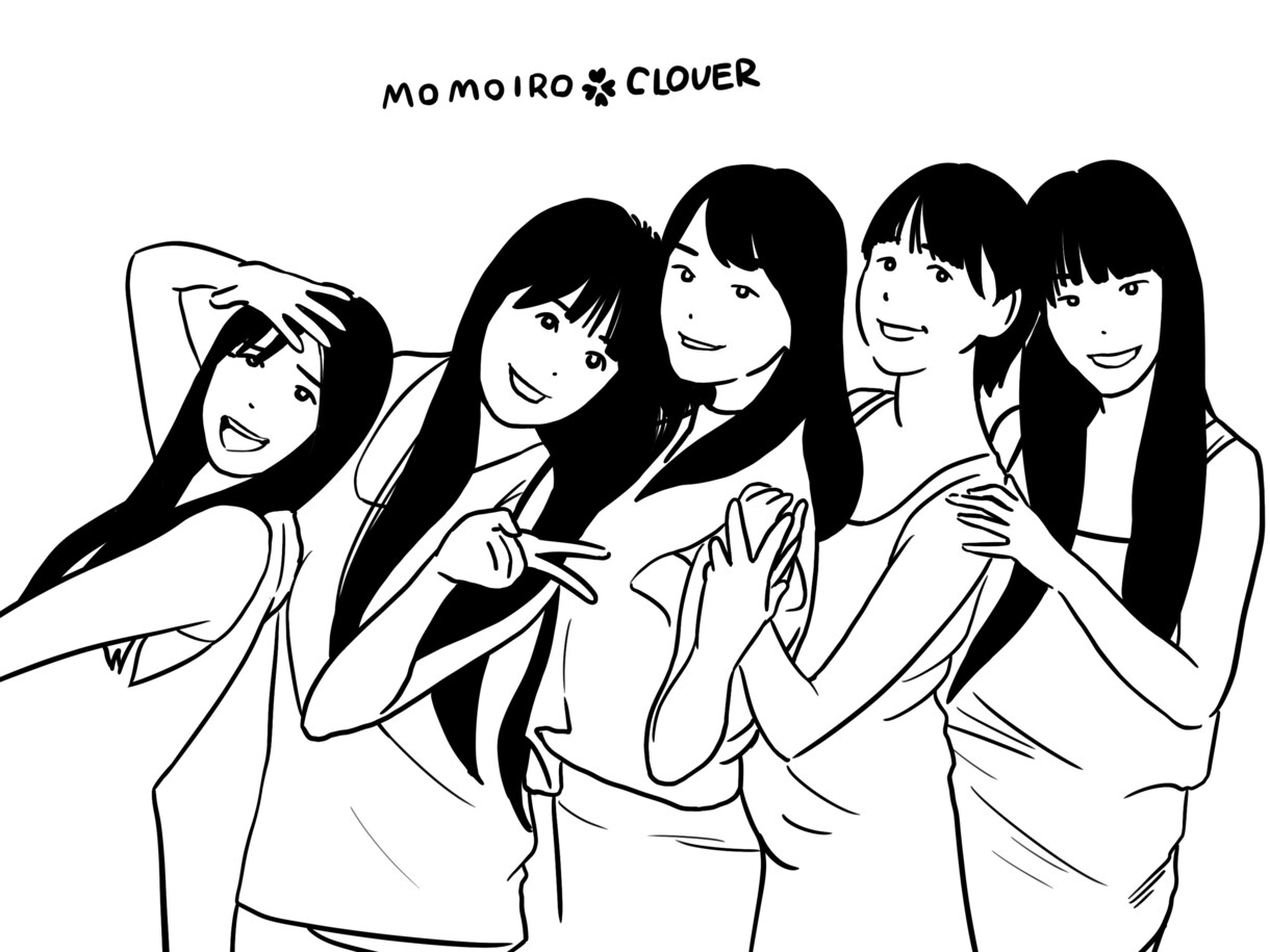 結婚式や記念日などのシンプルな似顔絵制作します あなたの似顔絵を制作します。恩人への感謝や思い出づくりに★ イメージ3