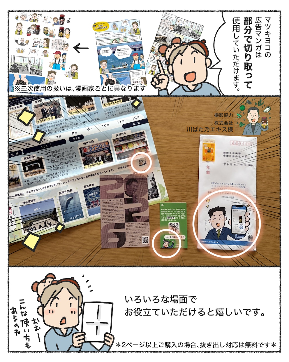 企業向け広告漫画を作ります シナリオ提案込み！公共機関・法人実績多数 イメージ7