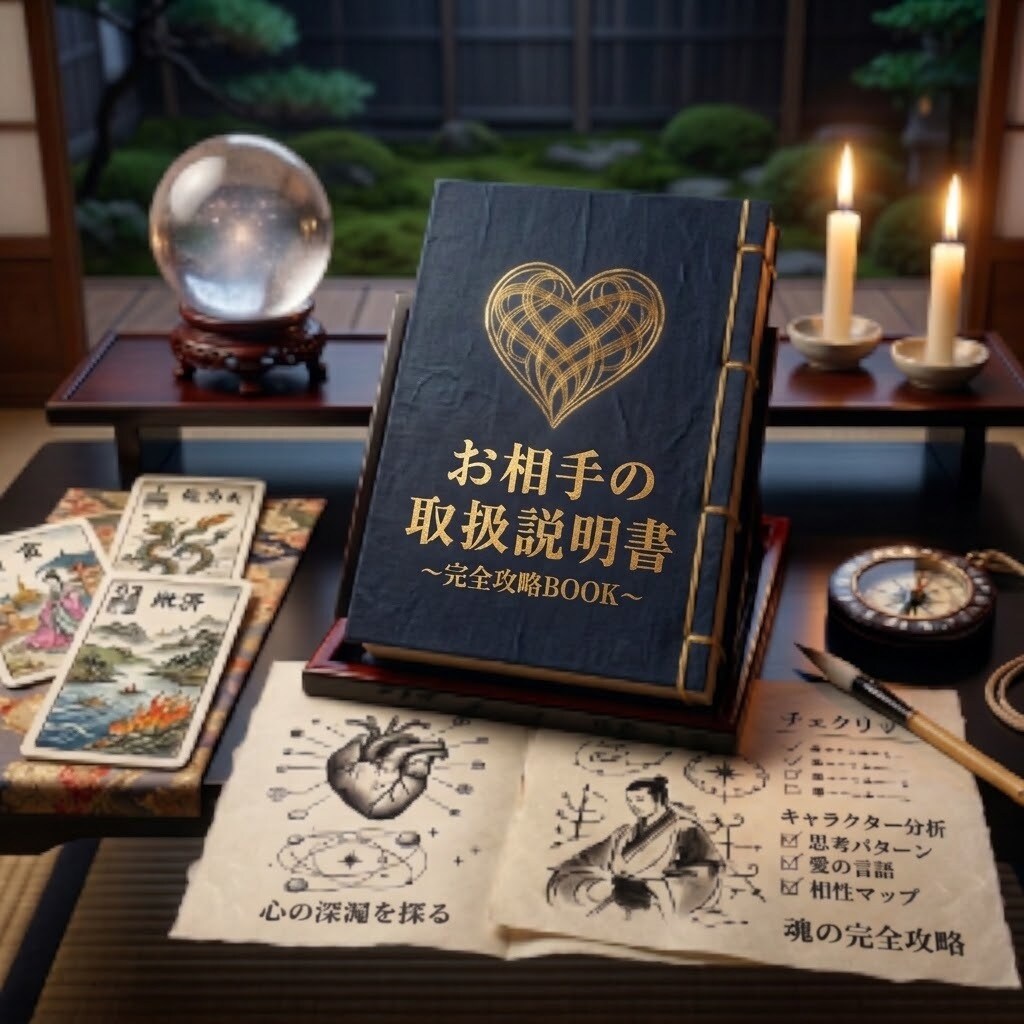 お相手のトリセツ、大解剖図鑑！攻略させます たっぷりと完全攻略！片思い・復縁。1枚のデータで納品。 イメージ1