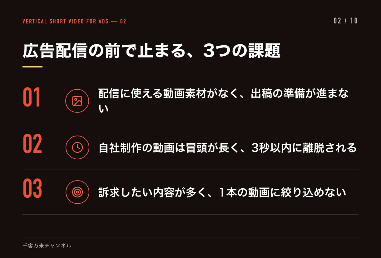 SNS広告用の縦型ショート動画を企画制作します インスタ・TikTok・YouTube広告用の縦型ショート イメージ2