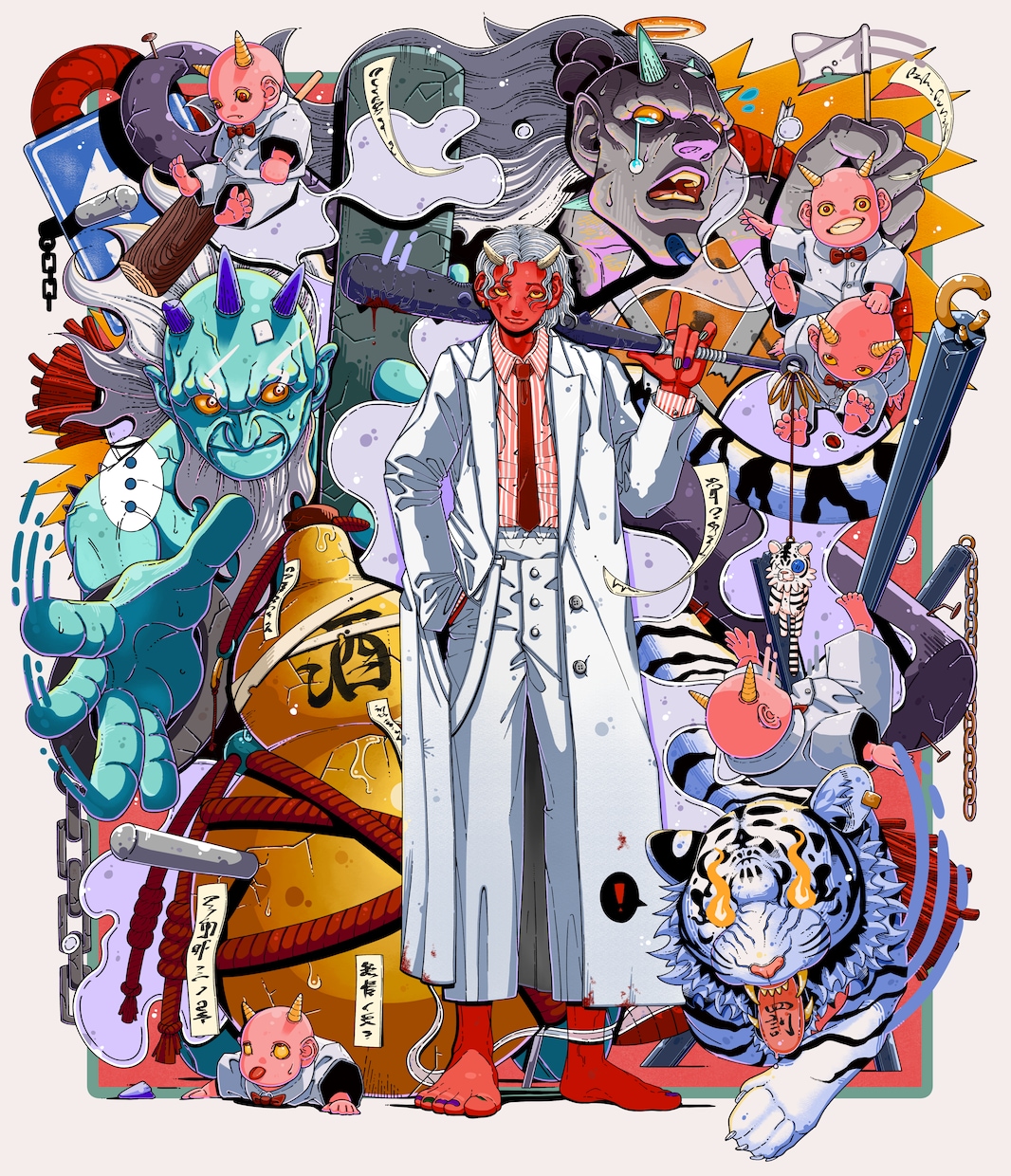 目を引くイラストを描きます かっこいい×かわいいイラストを描きます！ イメージ1