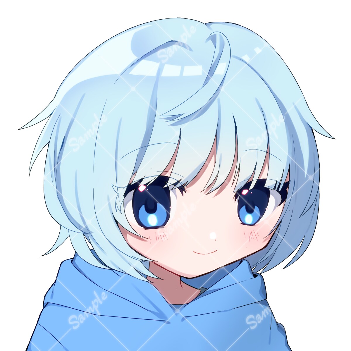 Twitter等のSNSアイコン描きます snsで使用できるアイコン映えするイラストを作成します！ イメージ1