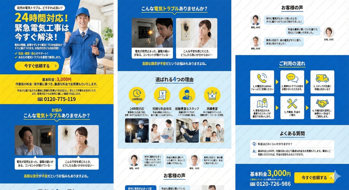 AI活用LP文章＆画像制作サービスを提供します 低価格でも伝わるLP文章と画像を丁寧に仕上げます イメージ4