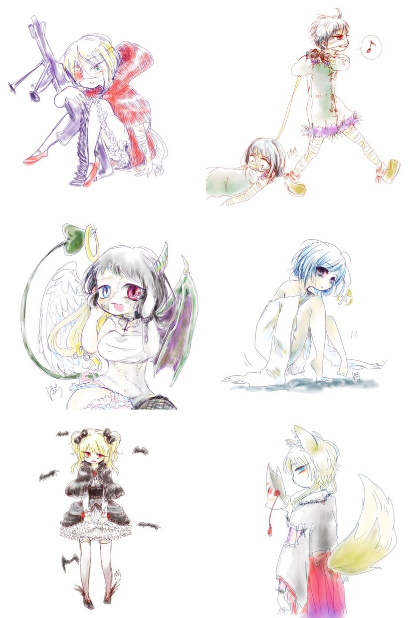 お試し価格！水彩ふわふわ風アイコンイラスト描きます 名前入り可！アイコン以外にも用途は色々◎ イメージ7