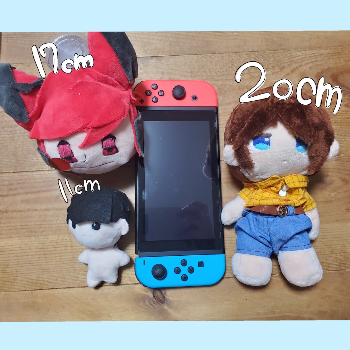 家族やオリキャラのぬいぐるみを作ります ぬいぐるみが欲しいけど作れない人の代行をします‼️ イメージ3