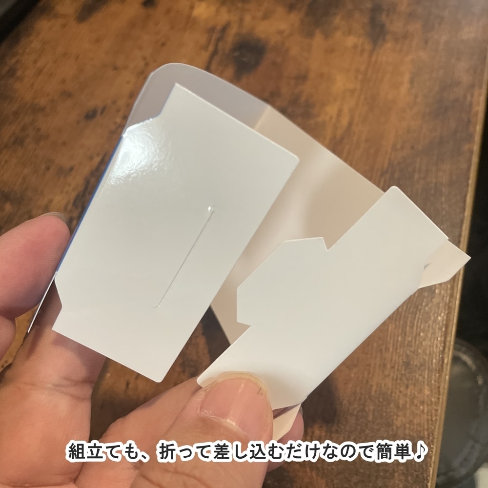 QRコード簡単登録 卓上POP Wi-Fi使えます 9色から選べるセミオーダー テーブルテント フリーWi-Fi イメージ7