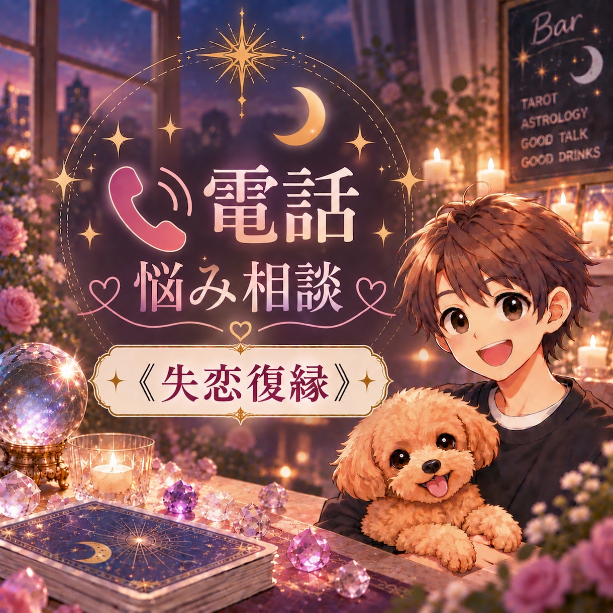 今すぐに相談◎失恋復縁お聞きします １人で後悔・・・あなたに寄り添います☘️ イメージ1