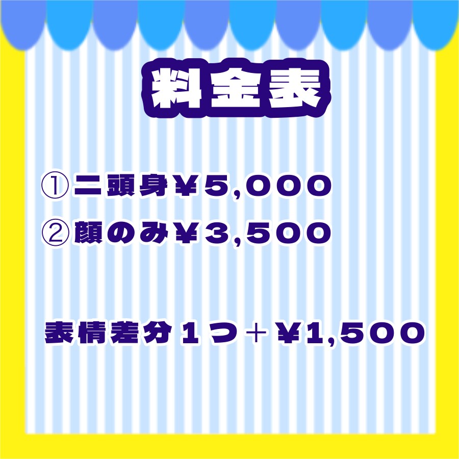 ぷにっとしたデフォルメイラストを作成します SNS等で使えるあなたのちびキャラを描きます！ イメージ2