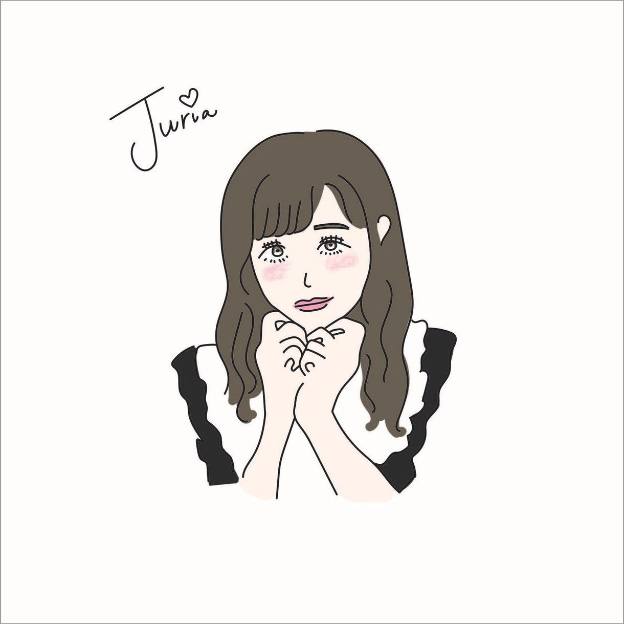 SNSアイコンにどうぞ。オシャレイラストを描きます イラストレーターが描くシンプルでオシャレなイラストです。 イメージ8