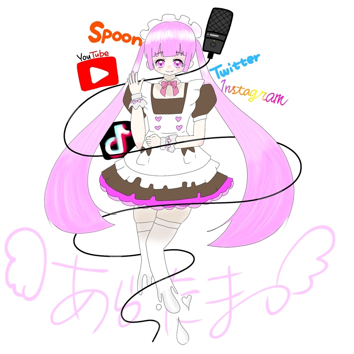 貴方だけのアイコン、描きます Vtuberを目指す方や活動に向けてアイコンを使用したい方！ イメージ1