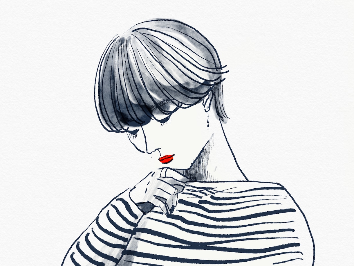 写真とはひと味違う！ファッションイラスト描きます ニュアンスのあるタッチが目を引きます イメージ4