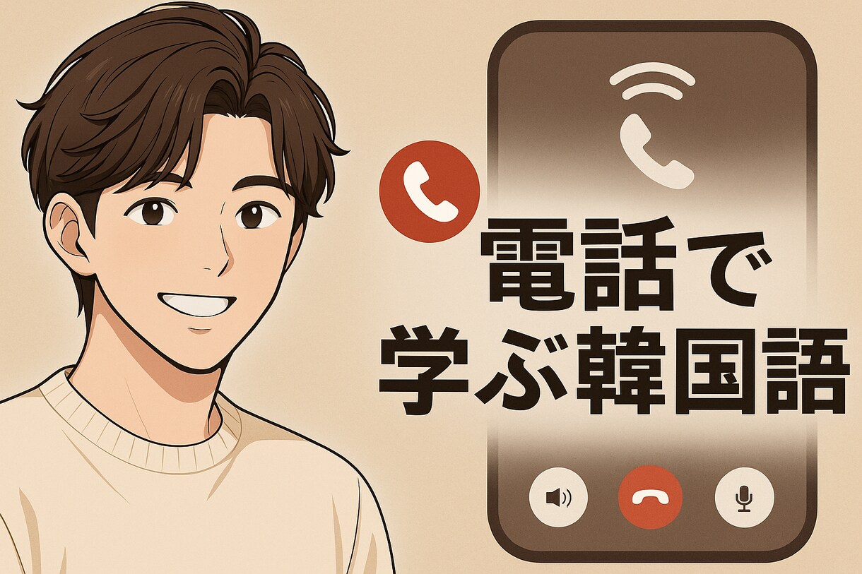 なりきり韓国語授業！本場の韓国語を教えます 教科書には出ないリアル向けな韓国語を教えます イメージ1