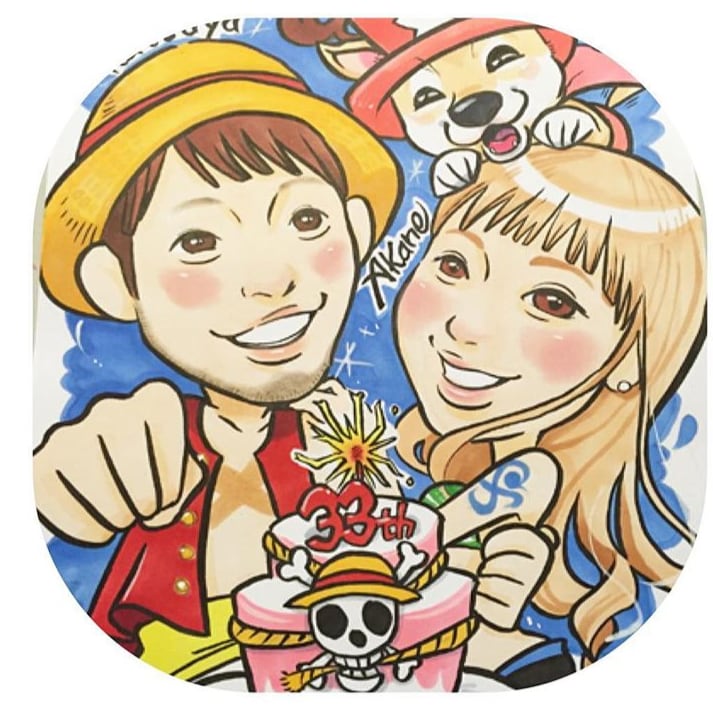 結婚式の似顔絵(デジタル)描きます ウェルカムボード用の似顔絵承ります♪ イメージ6