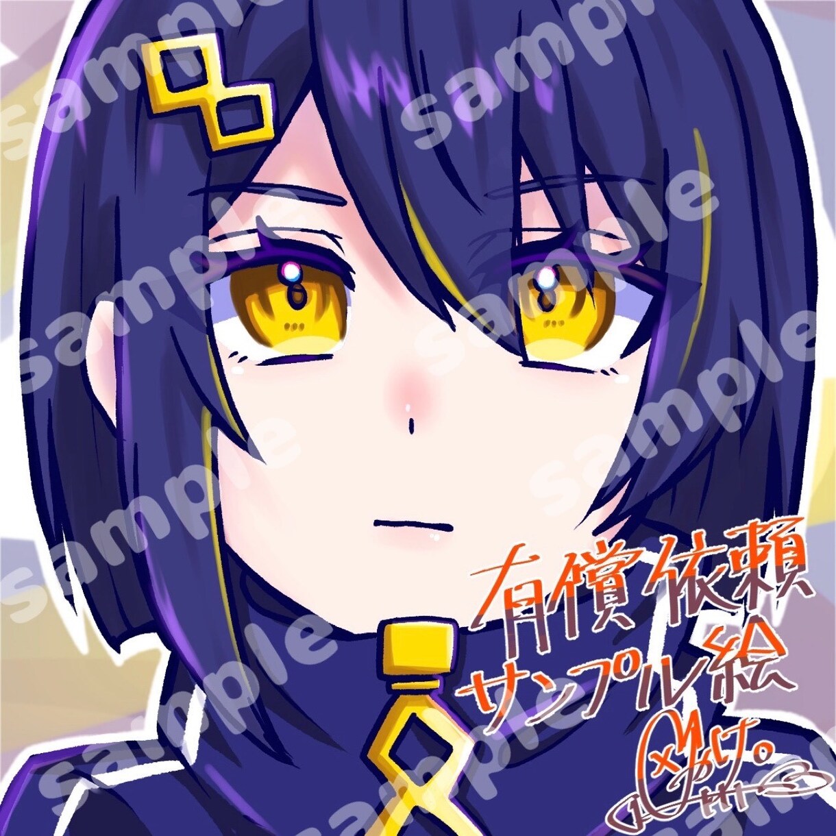 SNSアイコン描きます 彩度高めのパキッとした絵柄でアイコン描きます！ イメージ3