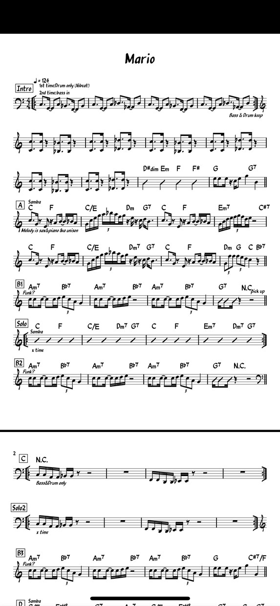 楽譜作成、編曲、移調します ⭐︎コード譜付き可◎、スピード対応可能、正確な耳コピ イメージ2