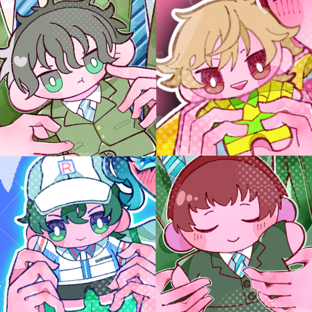 SNSで利用可！イラストを制作致します 夢絵 コテキャ コテ同お描き致します。 イメージ2