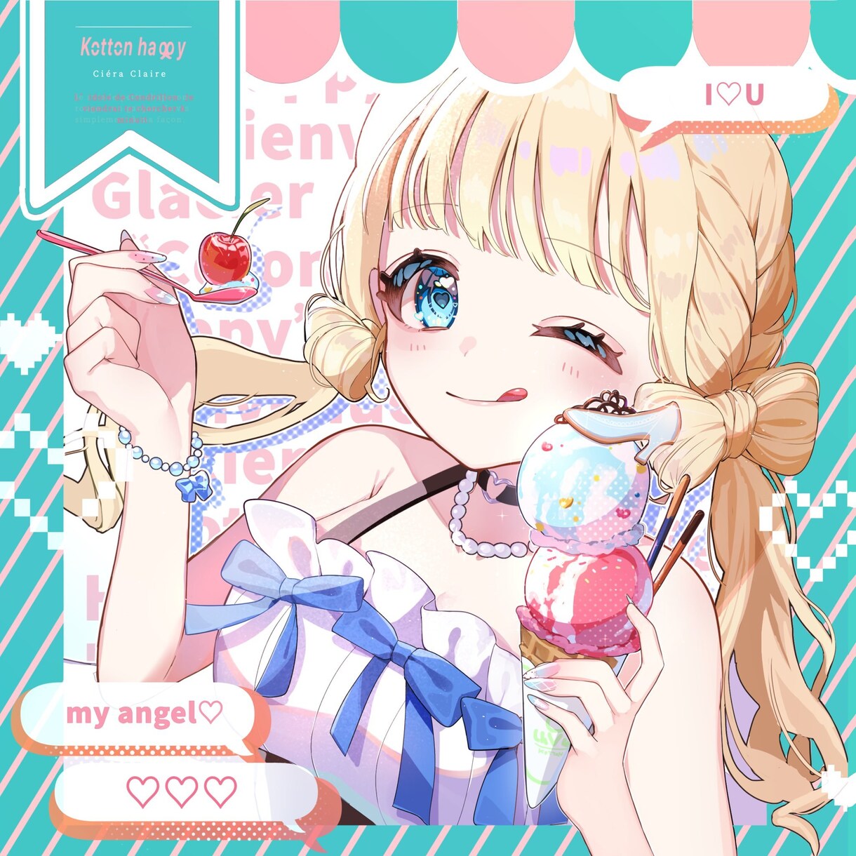 先着限定価格！目を惹くかわいいイラスト描きます 見た瞬間ときめくような雰囲気やお顔が描けるよう心がけています イメージ5