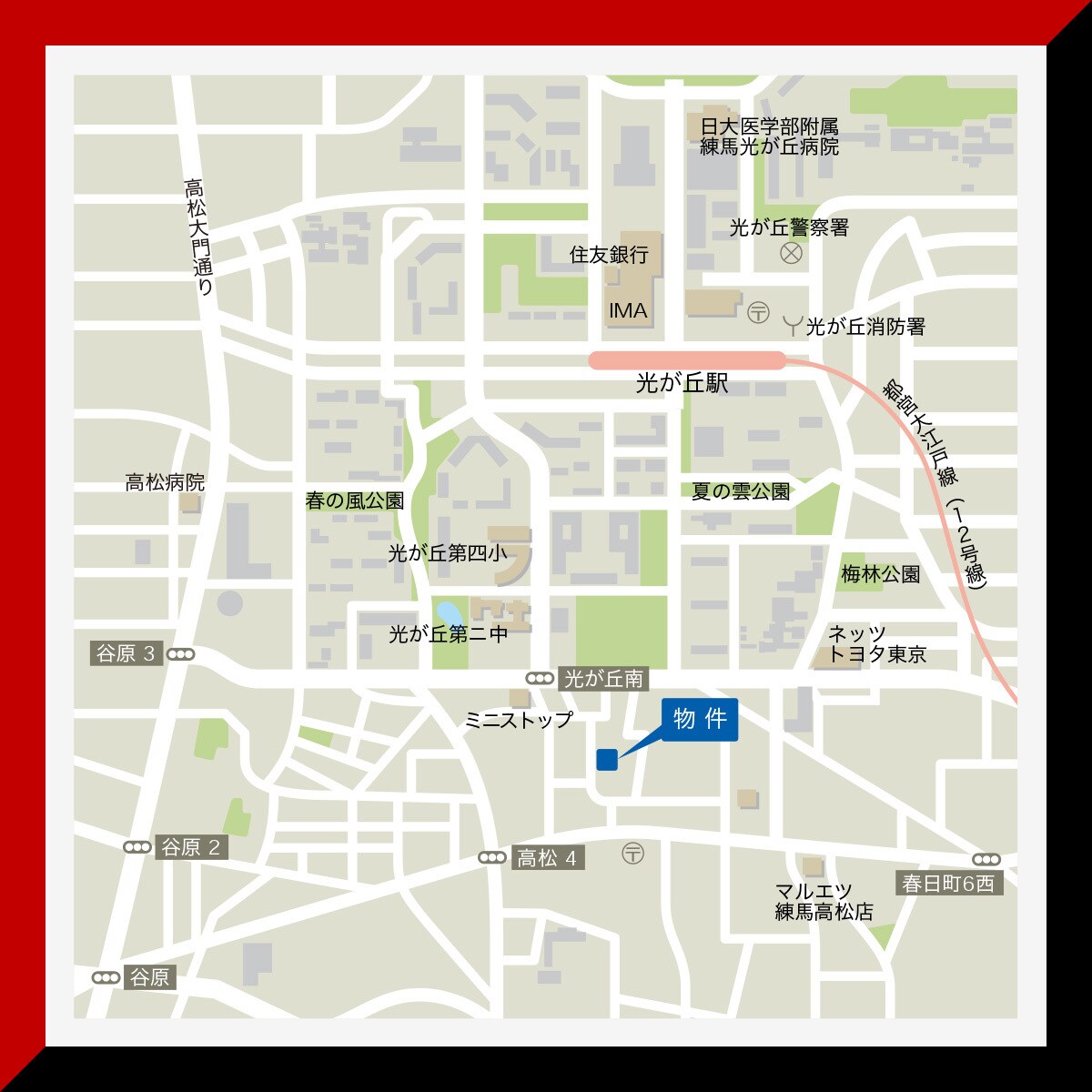 各媒体・用途に合わせた地図、案内図を作成します 整理された見やすい地図をスタイリッシュにデザインします イメージ7