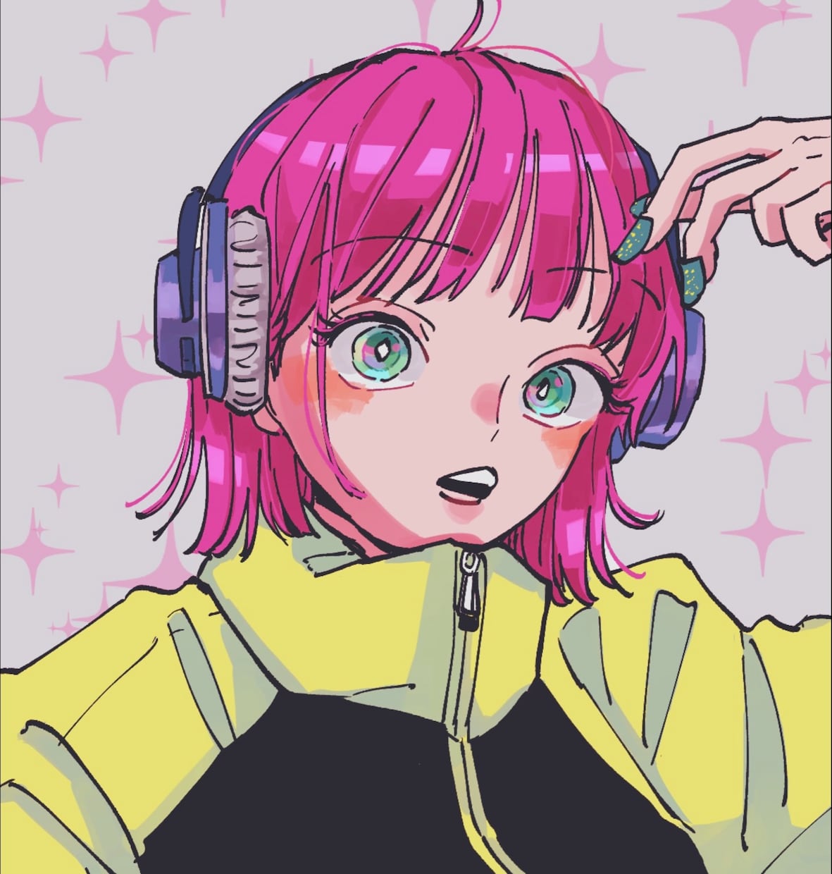 雰囲気あるおしゃれな女の子描きます SNS用アイコンやブログの挿絵などに…！ イメージ4