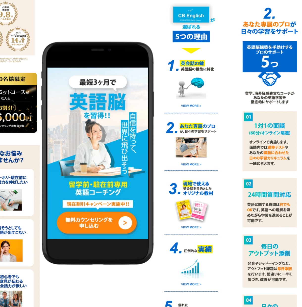 WordPressで高品質なLPを制作します 〜2026.3月まで新規受付休止いたします イメージ4