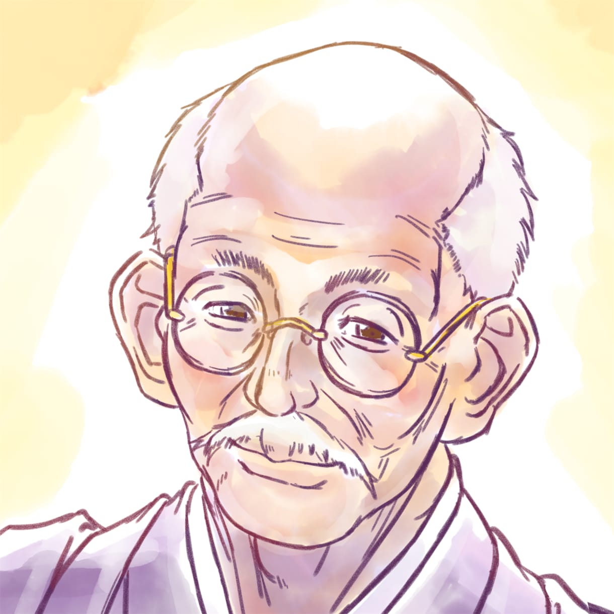 色鉛筆風or水彩風のリアルタッチな似顔絵を描きます ハートフルで好印象！ペットも可！☆1枚に人物最大3名迄OK☆ イメージ2
