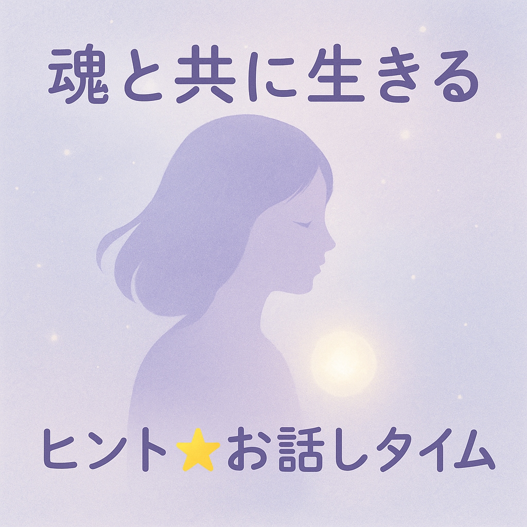 魂と調和する生き方を一緒に考えながらお話します お話しながらご自身の心を整えていきましょう! イメージ1